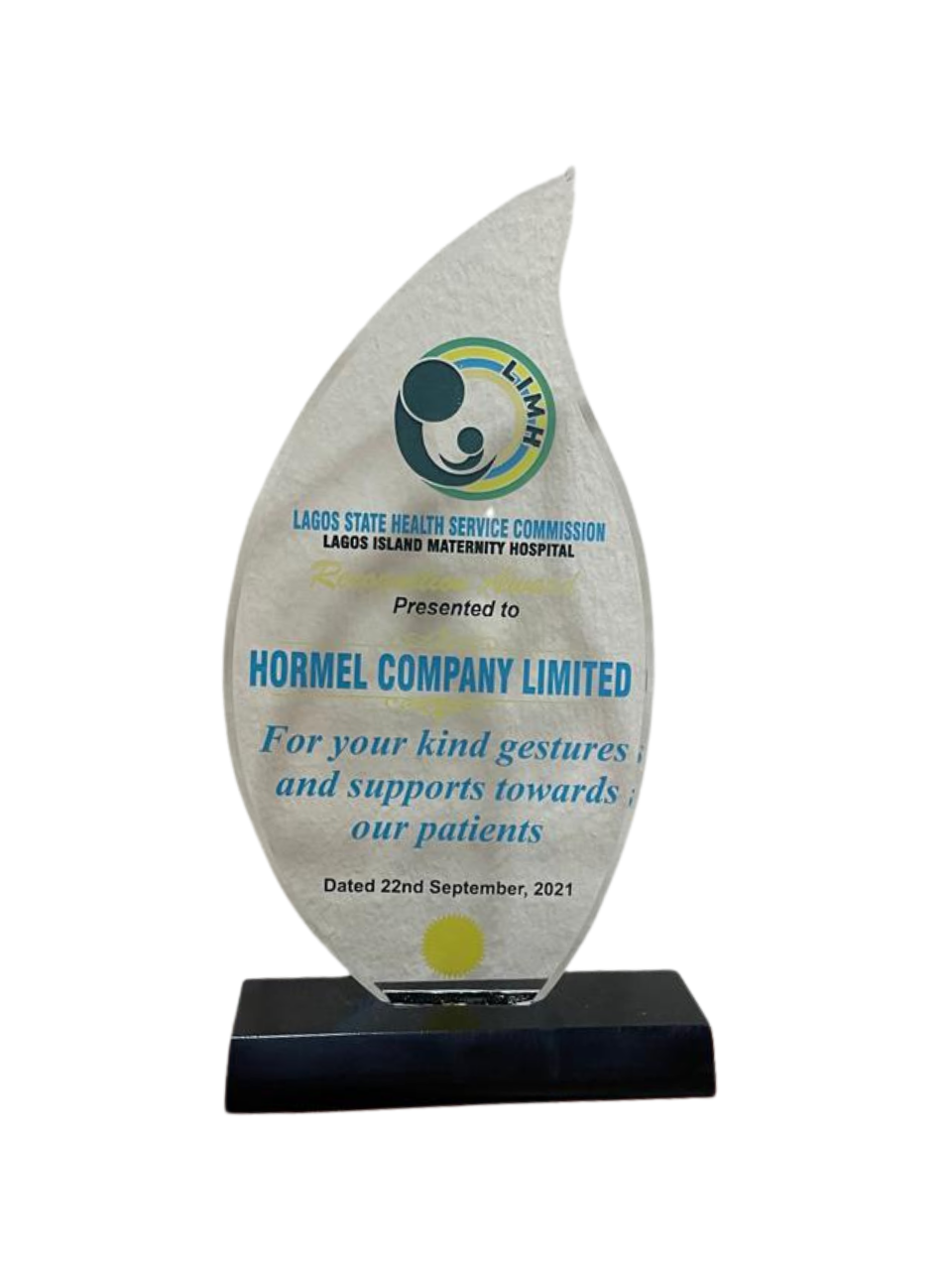 Recognition Award